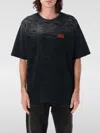 Diesel Distressed T-shirt In Black