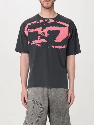 DIESEL T-SHIRT DIESEL MEN COLOR BLACK,G56911002