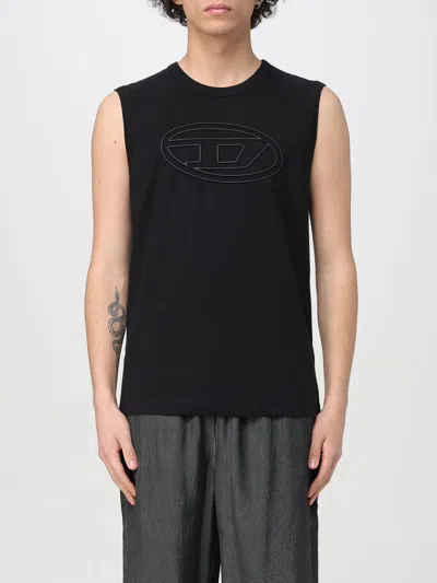 DIESEL T-SHIRT DIESEL MEN COLOR BLACK,G84908002