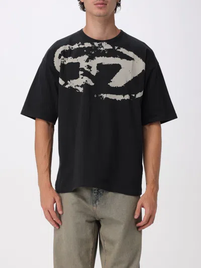 DIESEL T-SHIRT DIESEL MEN COLOR BLACK,H18001002