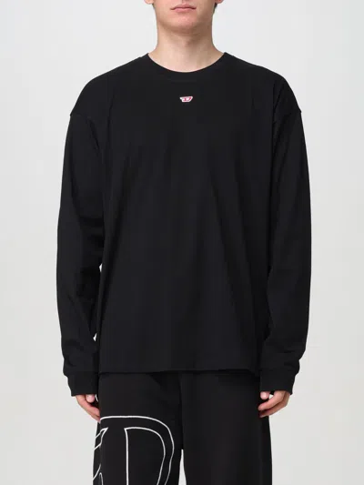 Diesel Small Mid D T Shirt In Black