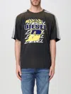 DIESEL T-SHIRT DIESEL MEN COLOR BLACK,F89110002