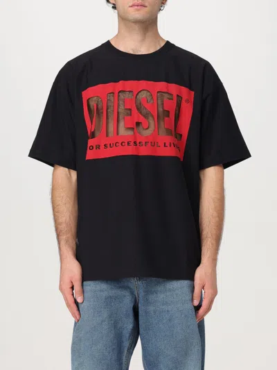 Diesel T-shirt  Men Color Black