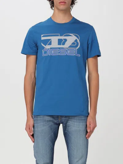 Diesel T-shirt  Men Color Blue