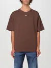 Diesel T-shirt  Men Color Brown In Braun