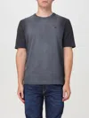 DIESEL T-SHIRT DIESEL MEN COLOR CHARCOAL,F79742033