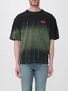 Diesel Mens 5dra T-boxt-r3 Crewneck Cotton-jersey T-shirt Xs In Green