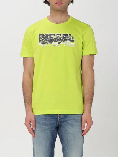 Diesel T-shirt  Men Color Green