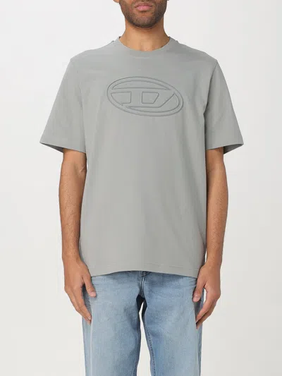 DIESEL T-SHIRT DIESEL MEN COLOR GREY,420956020