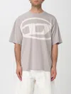 Diesel T-shirt With Bleached Oval D Logo
