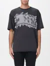 Diesel Men's T-leonard Graphic T-shirt In Gray