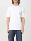 Diesel T-adjust-bigoval Crew-neck T-shirt In White
