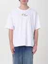 Diesel 'crew Neck Emblem T-shirt' In White