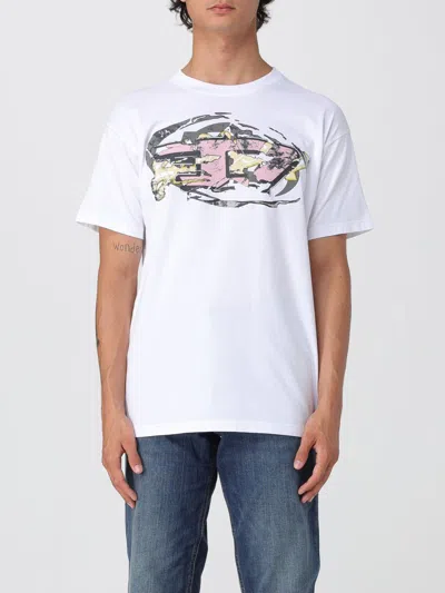 DIESEL T-SHIRT DIESEL MEN COLOR WHITE,430484001