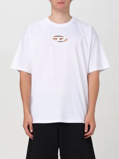 Diesel T-boxy T-shirt In White