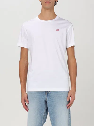DIESEL T恤 DIESEL 男士 颜色 白色,F90374001