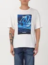Diesel Mens 141 T-boxt Graphic-print Short-sleeve Cotton T-shirt In Weiss