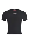 Diesel Black T-uncutie-long-od T-shirt