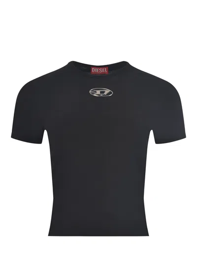 Diesel Black T-uncutie-long-od T-shirt