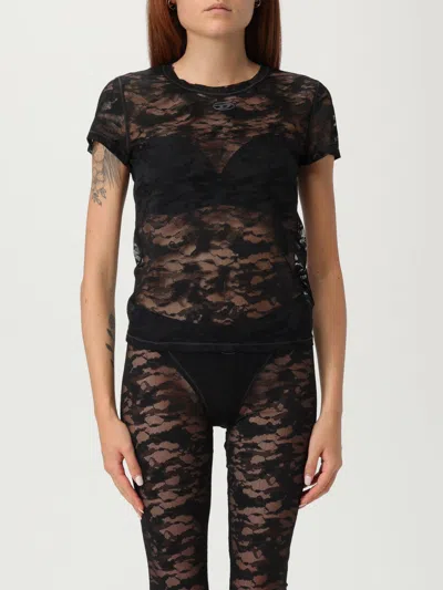 Diesel T-shirt  Woman Color Black