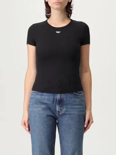 Diesel T-shirt  Woman Color Black