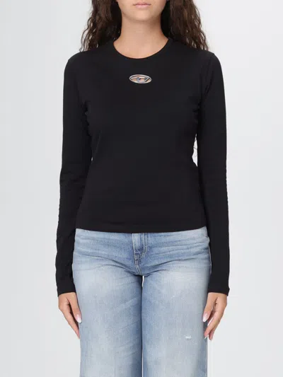 DIESEL T-SHIRT DIESEL WOMAN COLOR BLACK,H19267002
