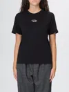 Diesel T-shirt  Woman Color Black In Black
