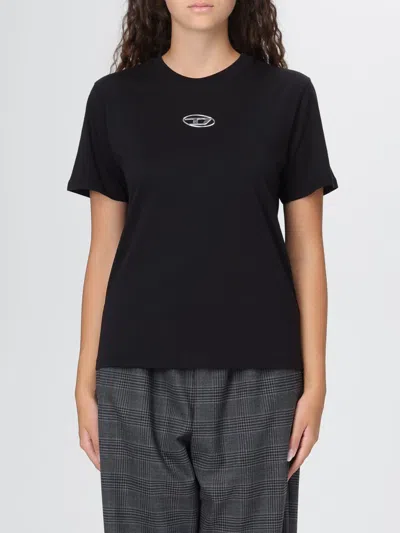Diesel T-shirt  Woman Color Black