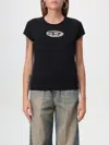 Diesel T-shirt  Damen Farbe Schwarz 2