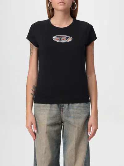 Diesel T-shirt  Damen Farbe Schwarz 2 In Schwarz 2