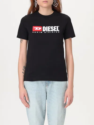 Diesel T-shirt  Woman Color Black