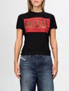 Diesel T-shirt  Woman Color Black In Schwarz