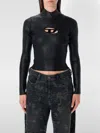 Diesel T-shirt  Woman Color Fa01 In Black