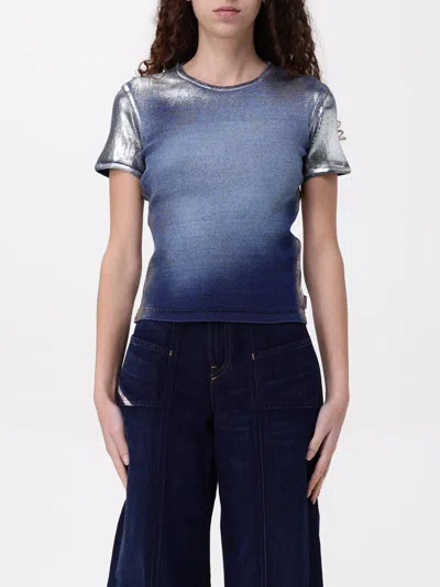 Diesel T-shirt  Woman Color Navy