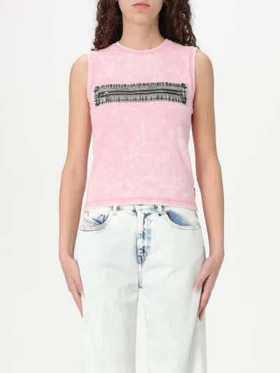 DIESEL T-SHIRT DIESEL WOMAN COLOR PINK,G52920010