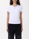 Diesel T-uncutie Stretch-cotton T-shirt In White
