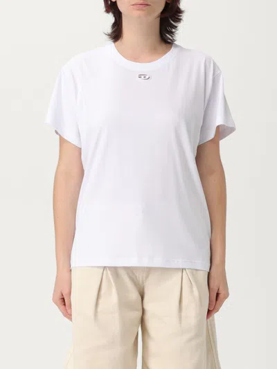 Diesel T-shirt  Woman Color White