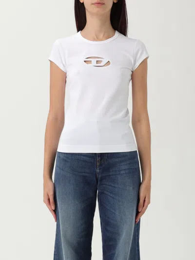 Diesel T-shirt  Woman Color White