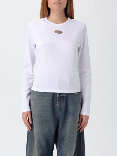 Diesel T-shirt  Woman Color White