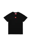 Diesel Jersey T-shirt With Red D Patch