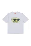 Diesel Oval D T-shirt In White