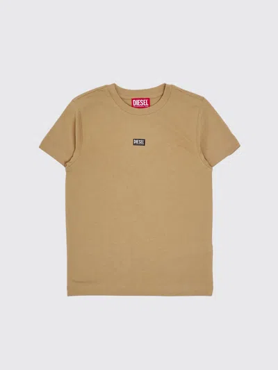 Diesel T-shirt Kids  In Brown
