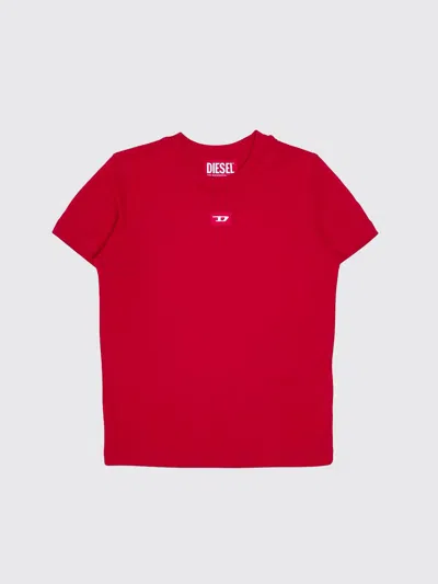 Diesel T-shirt Kids  In Red