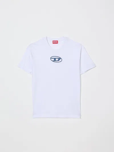 Diesel Kids' T-shirt  Kinder Farbe Weiss In White
