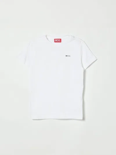 Diesel T-shirt Kids  In White