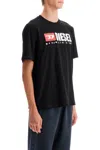 Diesel Essentials Man T-shirt Black Size L Cotton In Black