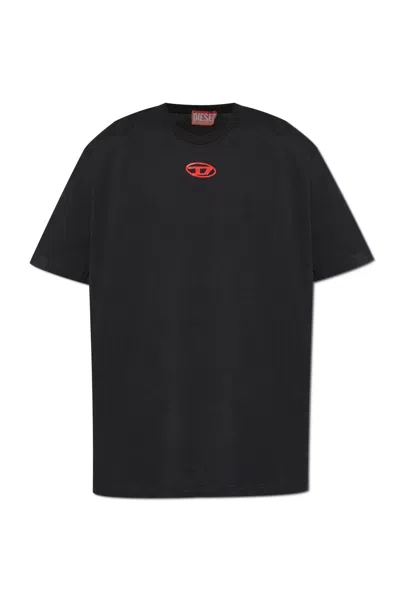 Diesel T-shirt T-adjust-od In Black