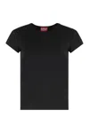 Diesel T-shirt T-angie-od In Cotton In Black
