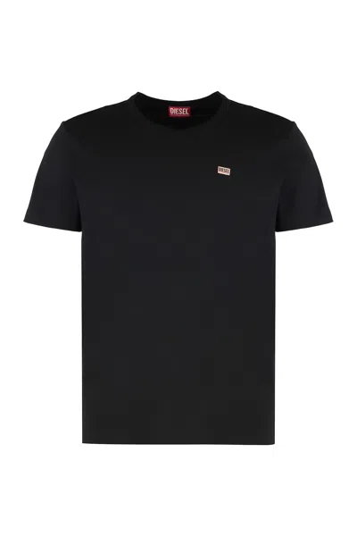 Diesel T-shirt T-angie-od In Cotton In Black