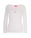 Diesel T-shirt Woman Color White In White